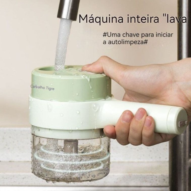 Triturador Cortador Elétrico Multifuncional Para Vegetais E Carnes