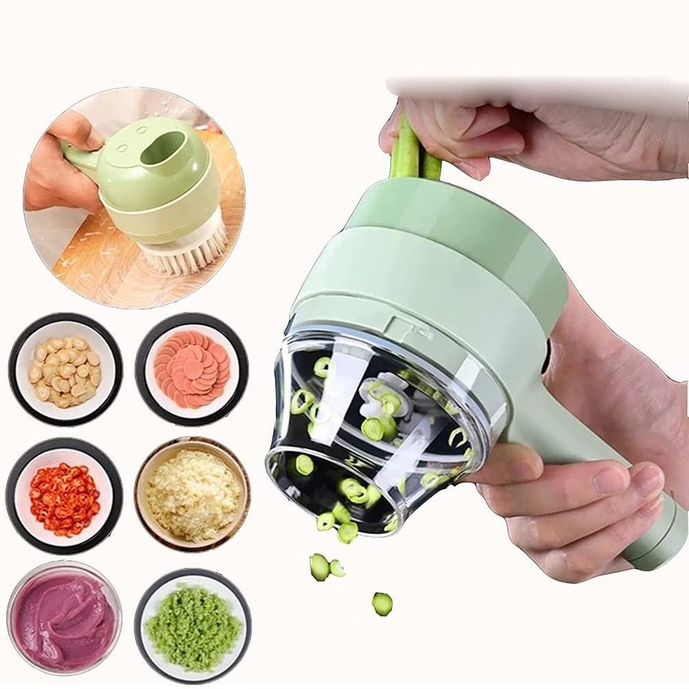 Triturador Cortador Elétrico Multifuncional Para Vegetais E Carnes