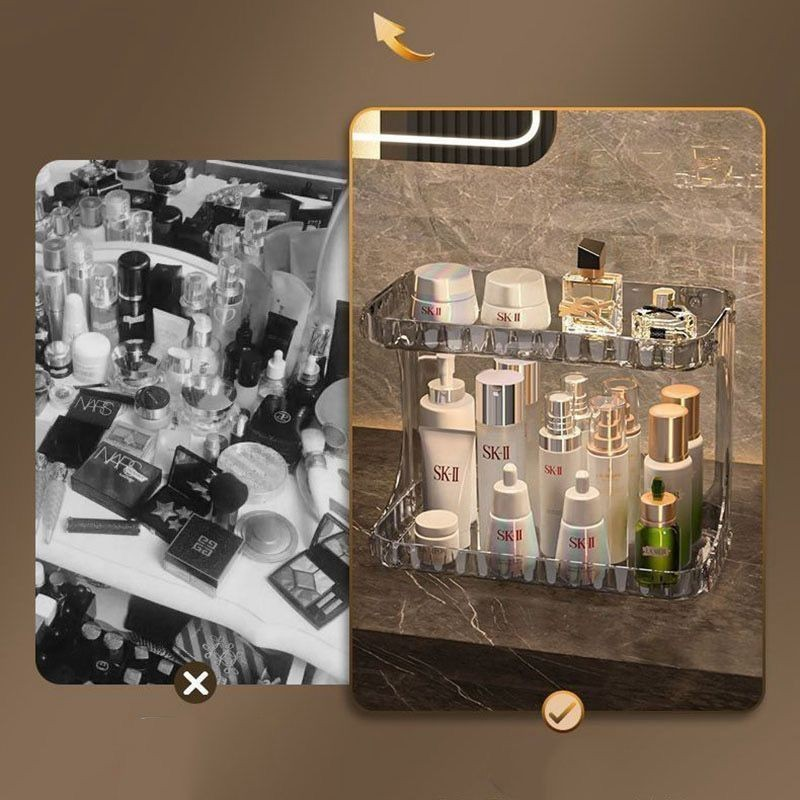 Organizador de banheiro em acrílico - Casa Bizu