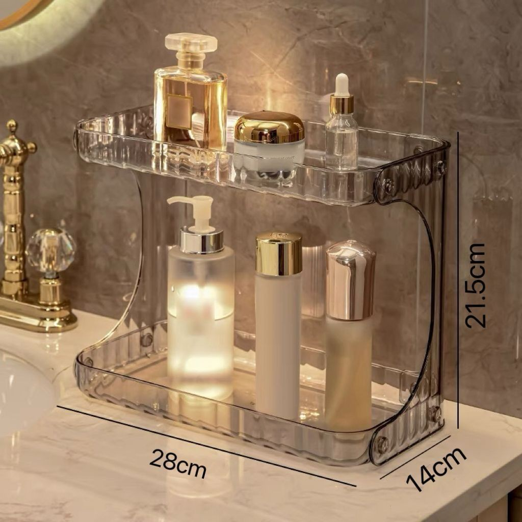 Organizador de banheiro em acrílico - Casa Bizu